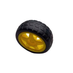 BO Wheel Yellow 7x2.5mm