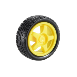65mm Robot Wheel-Reinforced Rubber Wheel